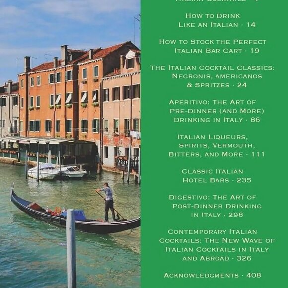 ($10) Italy Cocktails: An Elegant Collection of Over 100 Recipes - Picture 5 of 8